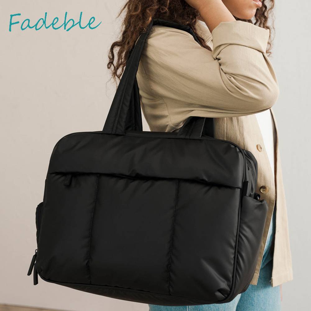 Túi Tote Bằng Nylon Siêu Nhẹ Có Ngăn Đựng Đồ Khô / Ướt Đa Năng Cho Nam Nữ