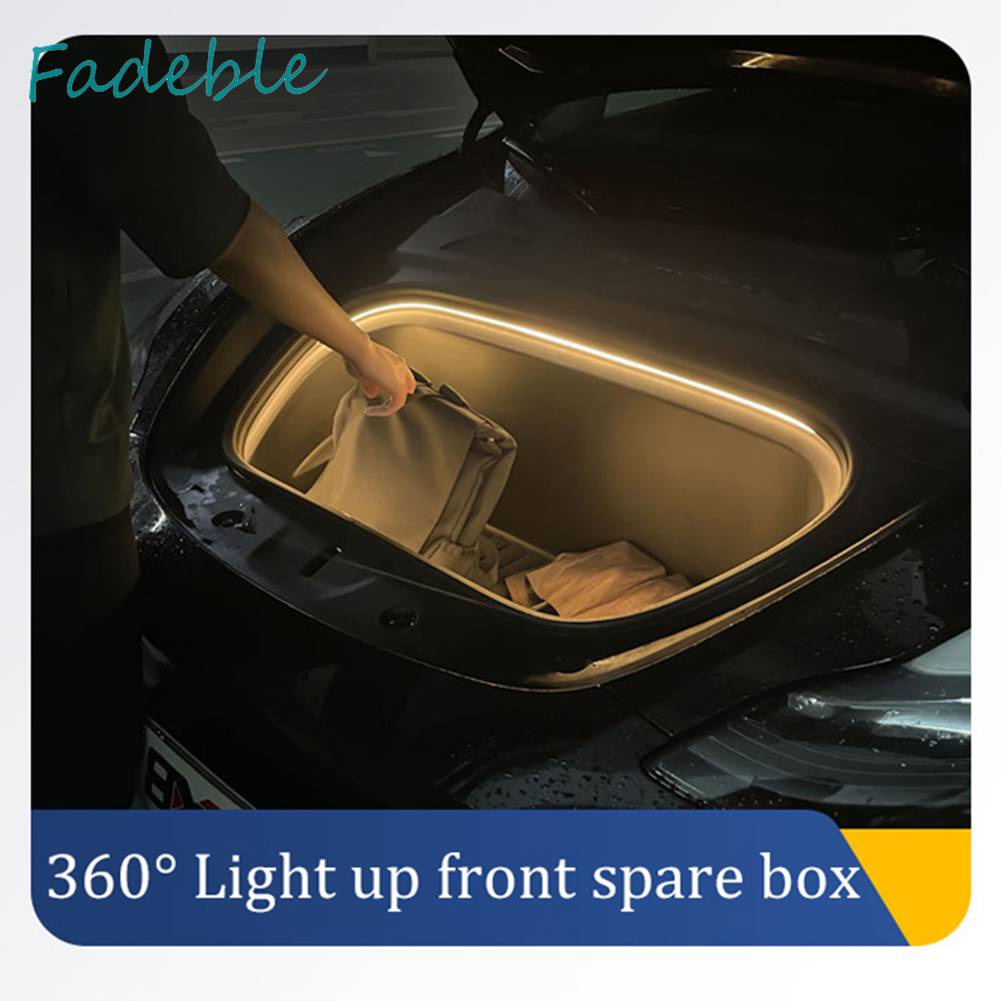 Dây Đèn Led 12-18V Siêu Sáng Trang Trí Xe Hơi Tesla Model 3 / Y