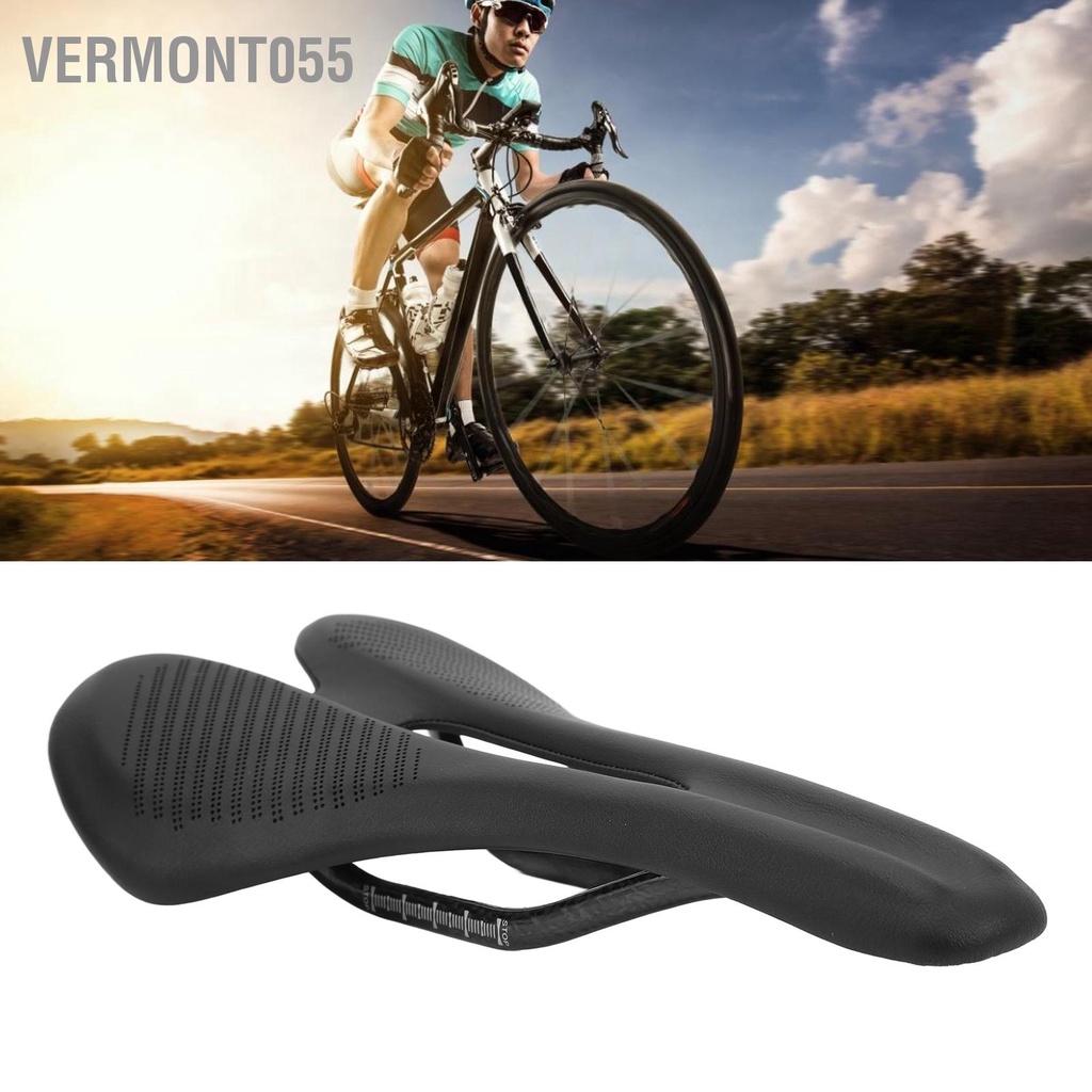 Vermont055 Đệm Lót Ghế Xe Đạp Siêu Nhẹ Yên Sợi Polyamide Cho Đường Bộ