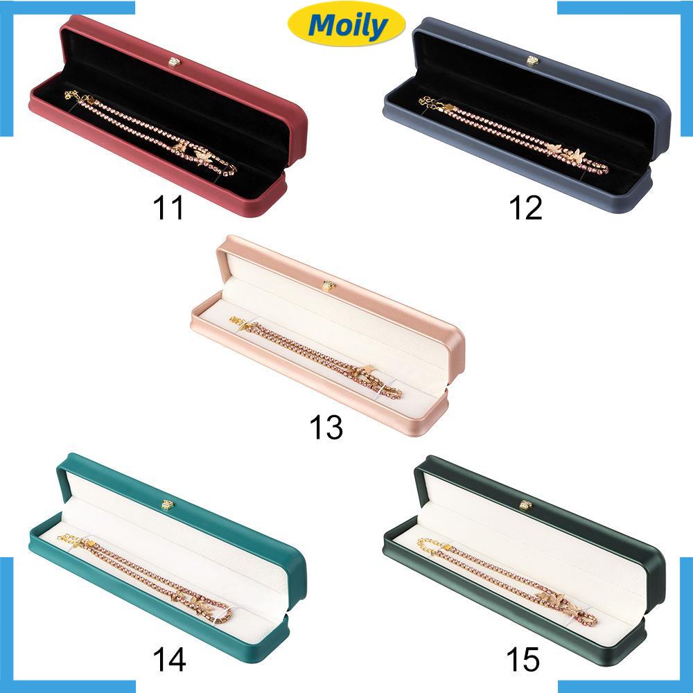 MOILYVN Hộp Đựng Nhẫn / Đồng Hồ / Trang Sức Bằng Nhựa Thiết Kế Hở Độc Đáo Sang Trọng Ốp