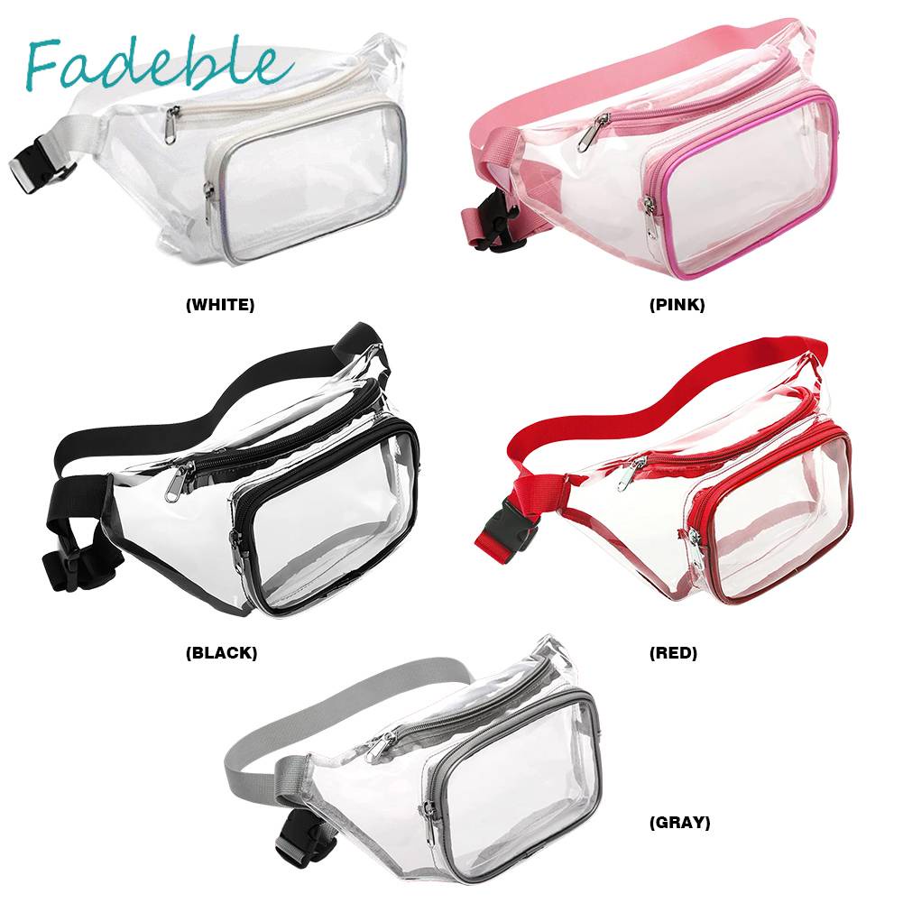 Túi Đeo Chéo Thể Thao Bằng PVC Trong Suốt Sức Chứa Lớn