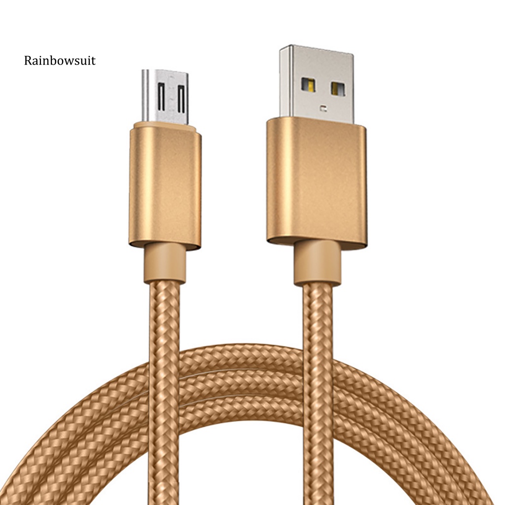 Dây Cáp Sạc Kết Nối Dày Dặn Với Laptop 8-pin Micro USB Type-C