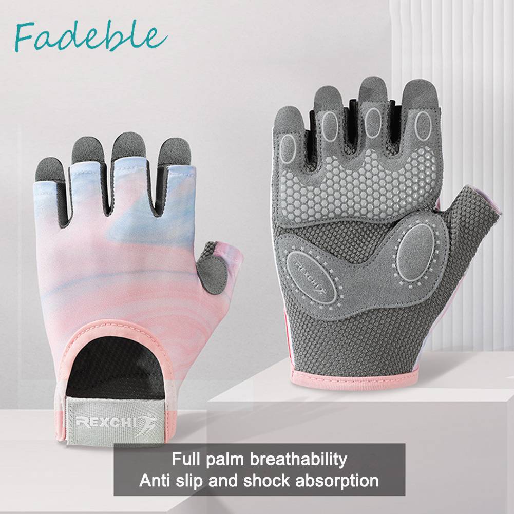 Găng Tay Thể Thao Hở Ngón Mềm Mại Chống Trượt Tiện Dụng