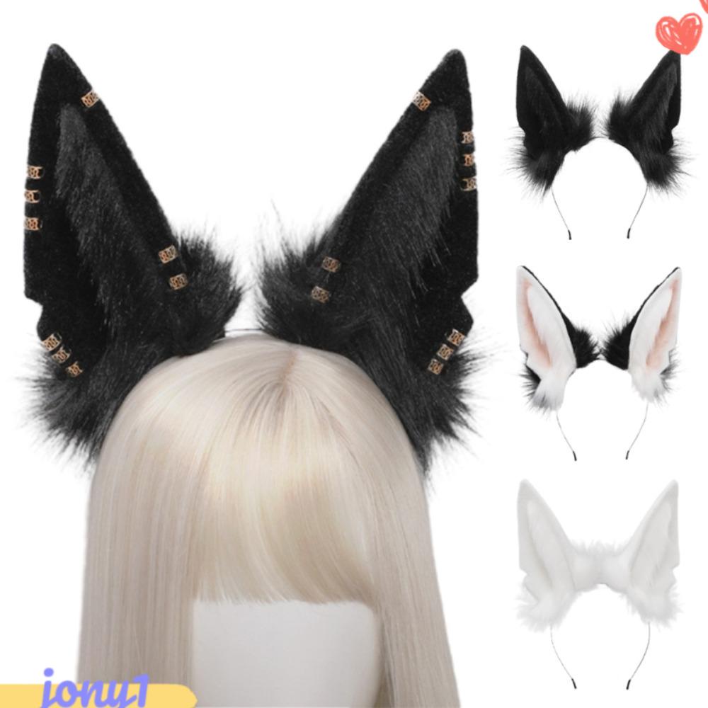JONYE Băng Đô Tai Sói Hóa Trang Halloween