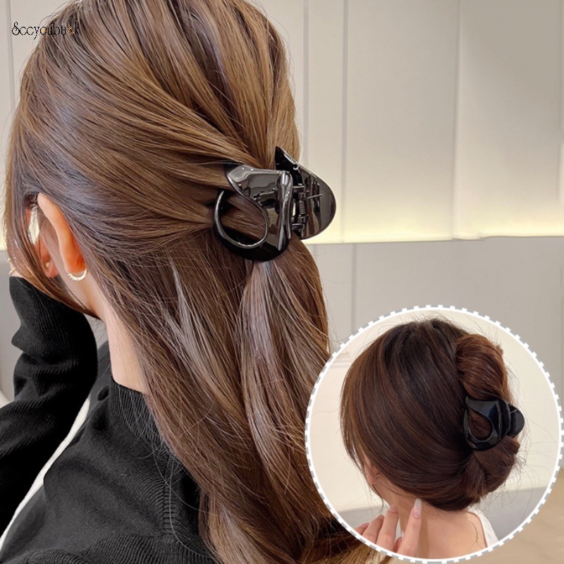Kẹp Tóc Càng Cua Nhỏ Bằng Acrylic Cao Cấp Màu Sắc Tinh Tế Thời Trang Cho Nữ