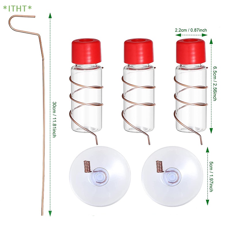 &gt; Cửa Sổ Kiểu Hình Học Bằng Dây Đồng Có Giác Hút Cho Chim Ruồi Mới