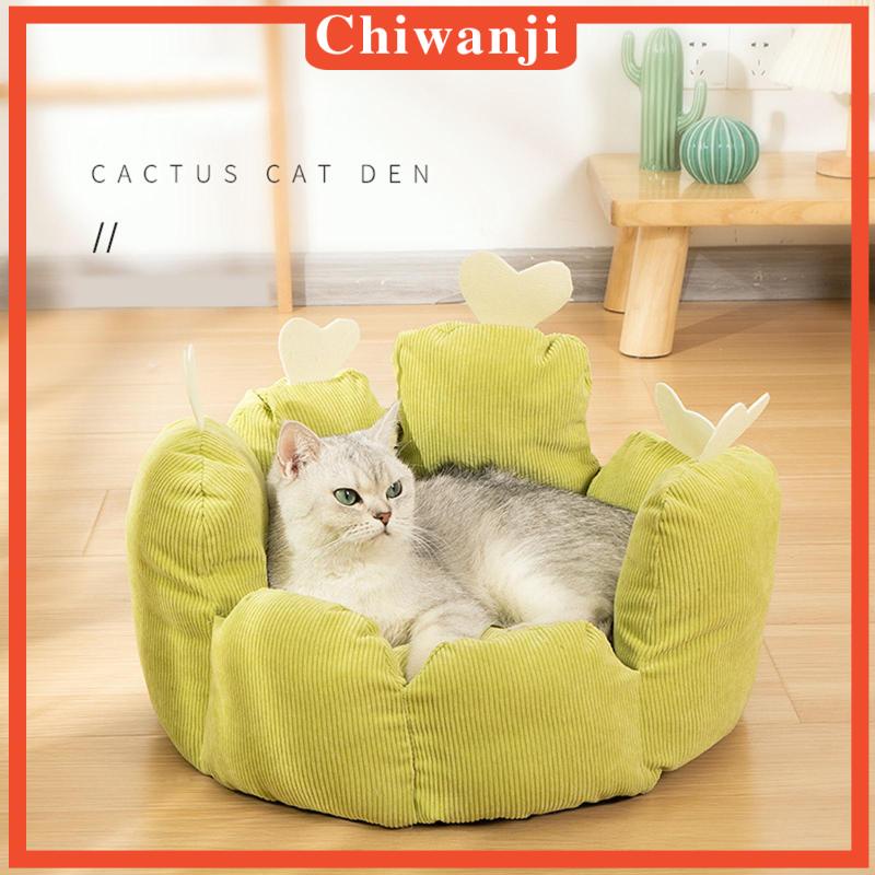 Giường Ngủ Chống Trượt Hình Cánh Hoa Dành Cho Thú Cưng