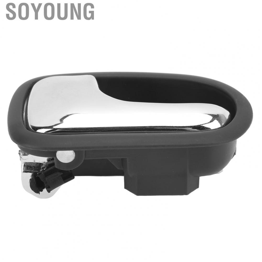 Soyoung Front Left Door Handle  Wearproof Comfortable ABS Smooth Car Interior for Automotive