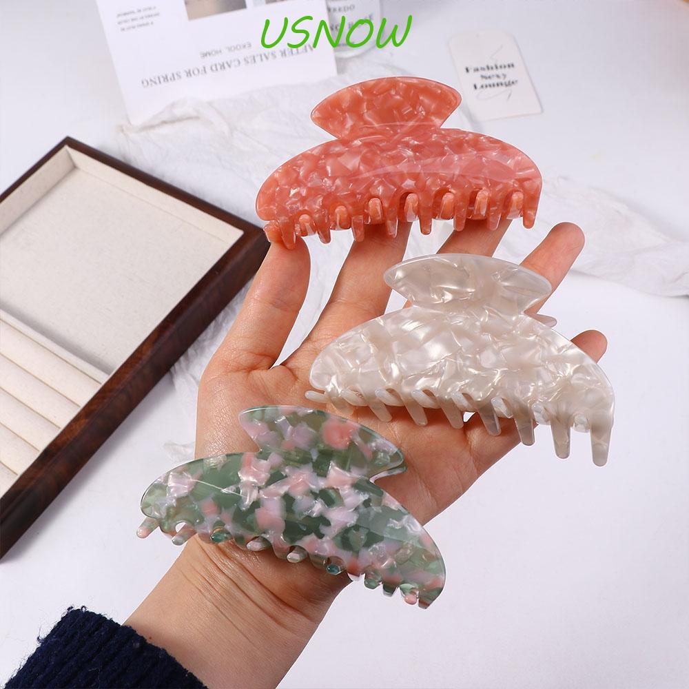 USNOW Kẹp Tóc Hình Cá Mập Đơn Giản Ngọt Ngào Cho Nữ