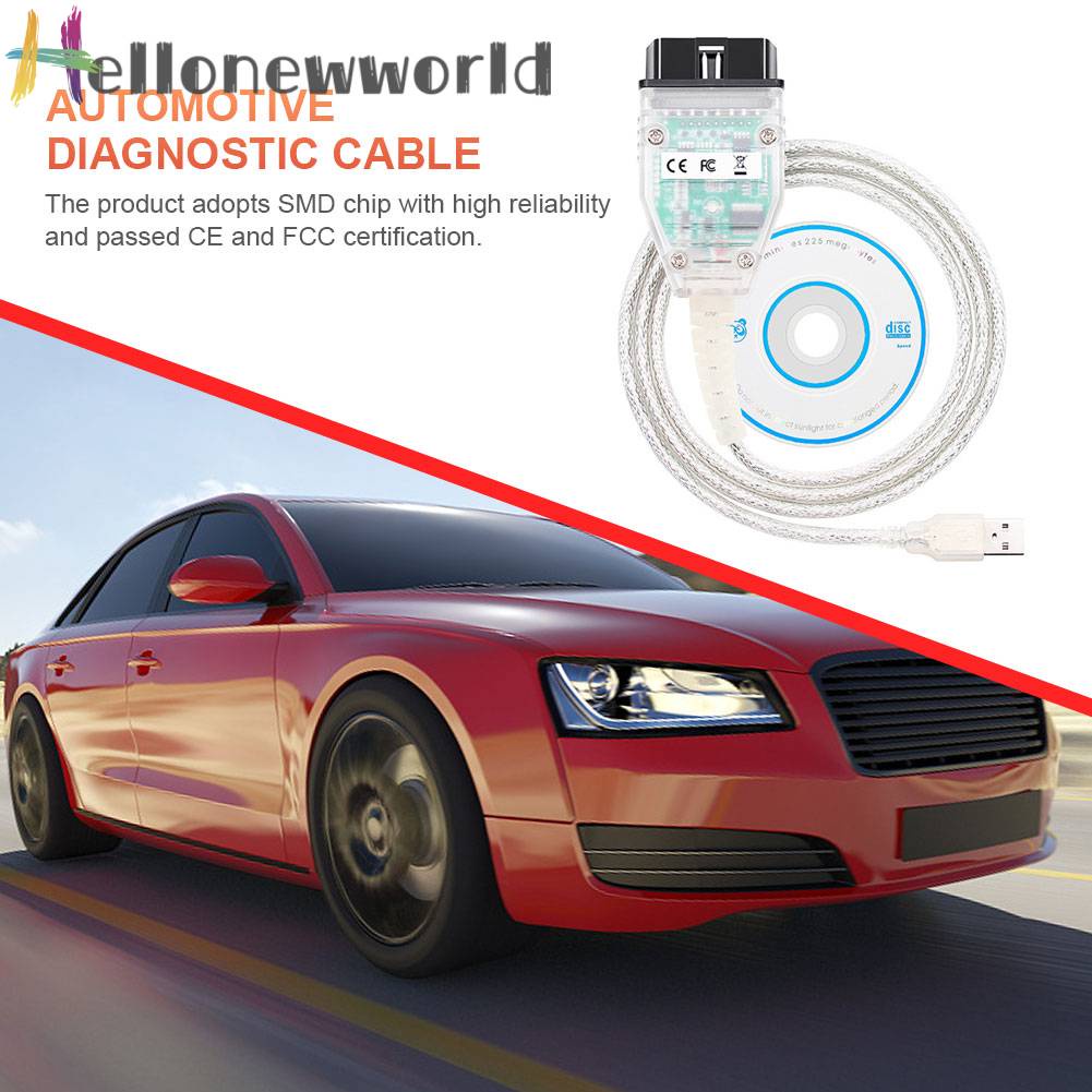 Dây Cáp MINI VCI J2534 Đa Ngôn Ngữ Cho Toyota TIS