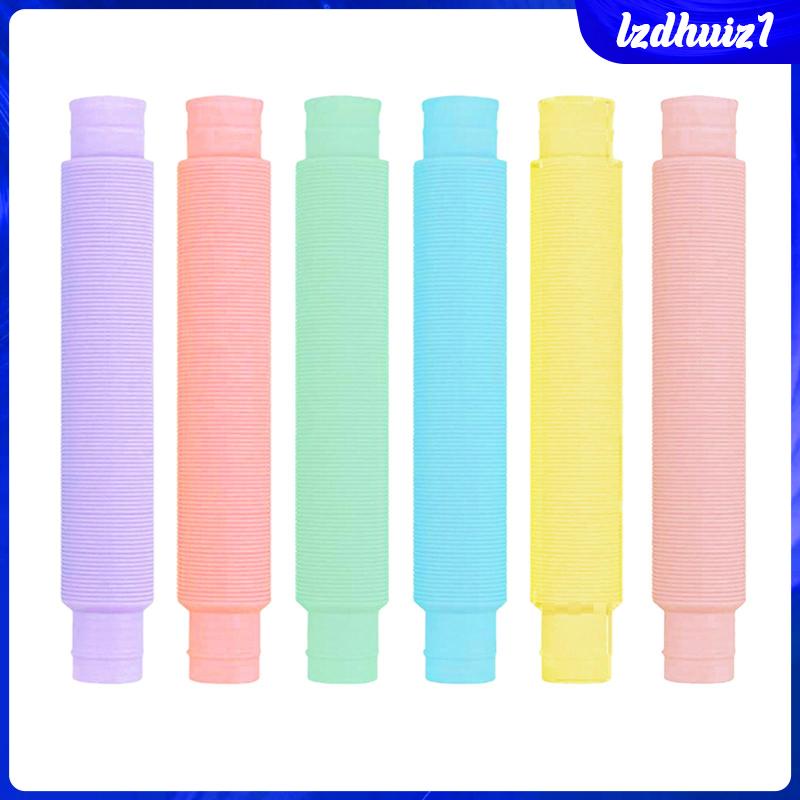 Set 6 Ống Đồ Chơi Nhồi Bông Cảm Biến Cho Bé