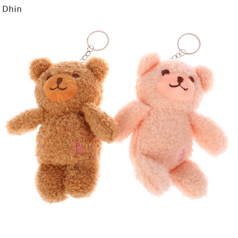Móc Khóa Hình Gấu / Thỏ Nhồi Bông Dễ Thương