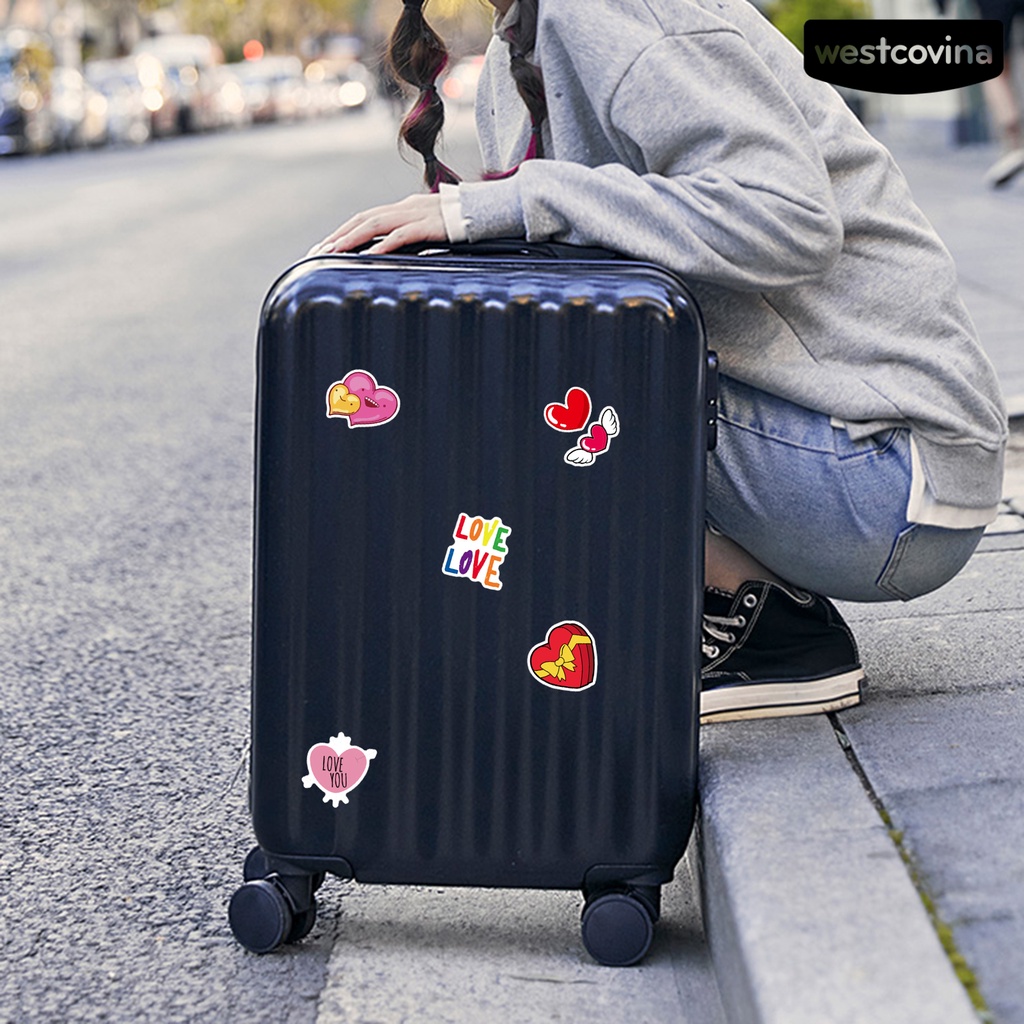 [WSTN]✎Bộ 50 Miếng Dán Chống Thấm Nước Họa Tiết Graffiti Dễ Thương Dùng Trang Trí Sổ Tay DIY