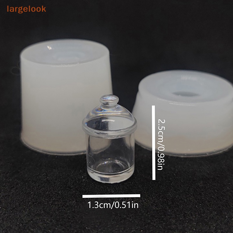 Mô Hình Hũ Bánh Quy / Kẹo / Thức Ăn Mini Bằng Silicone Cho Nhà Búp Bê