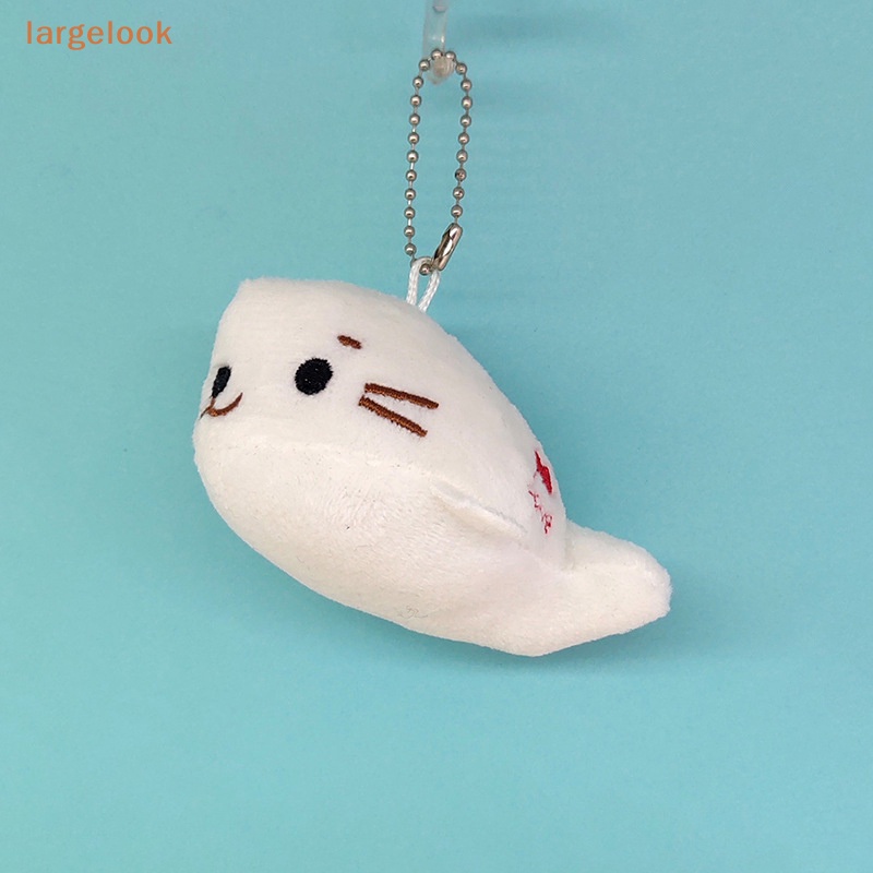 [Widelook] 1 Cái Màu Trắng Nhỏ Dễ Thương 10cm Approx. Móc Khóa Hình Đồ chơi nhồi bông Đáng Yêu