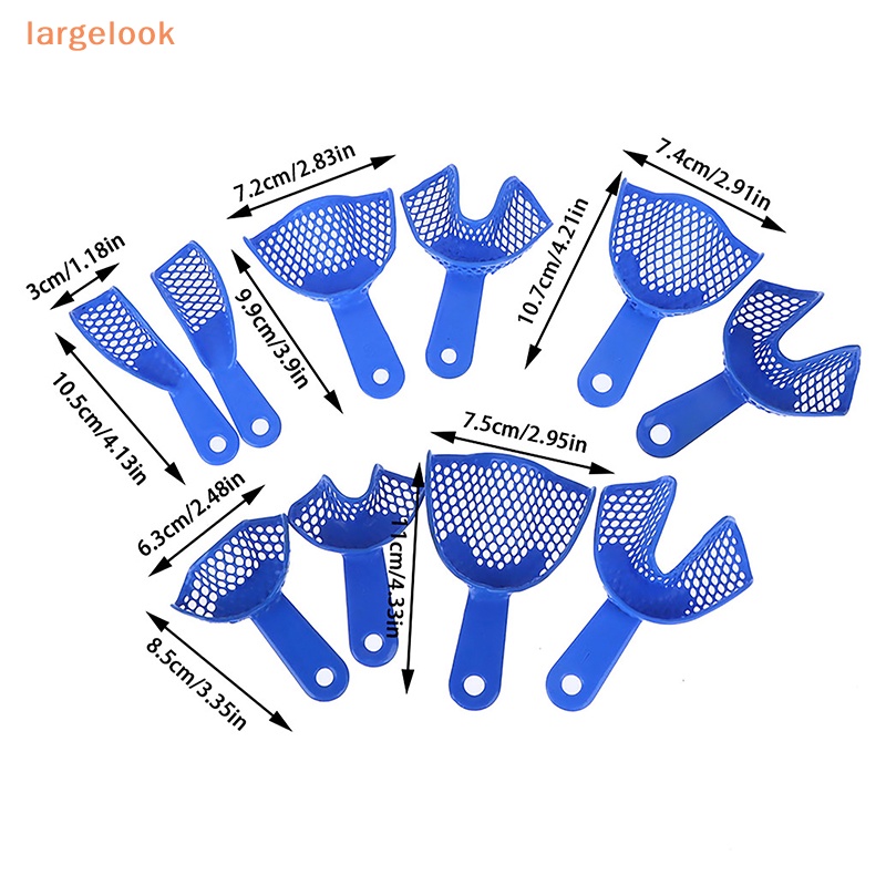 [Widelook] 1 Khay Nhựa Đựng Răng Trên Và Dưới Không Có Khay Lưới Dùng Trong Phòng Thí Nghiệm