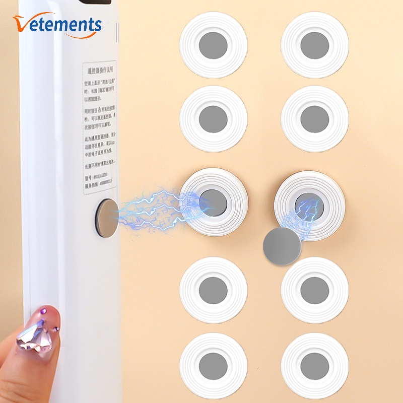 Móc Treo Đồ Dán Tường Có Giác Hút Nam Châm Tiết Kiệm Không Gian Tiện Dụng