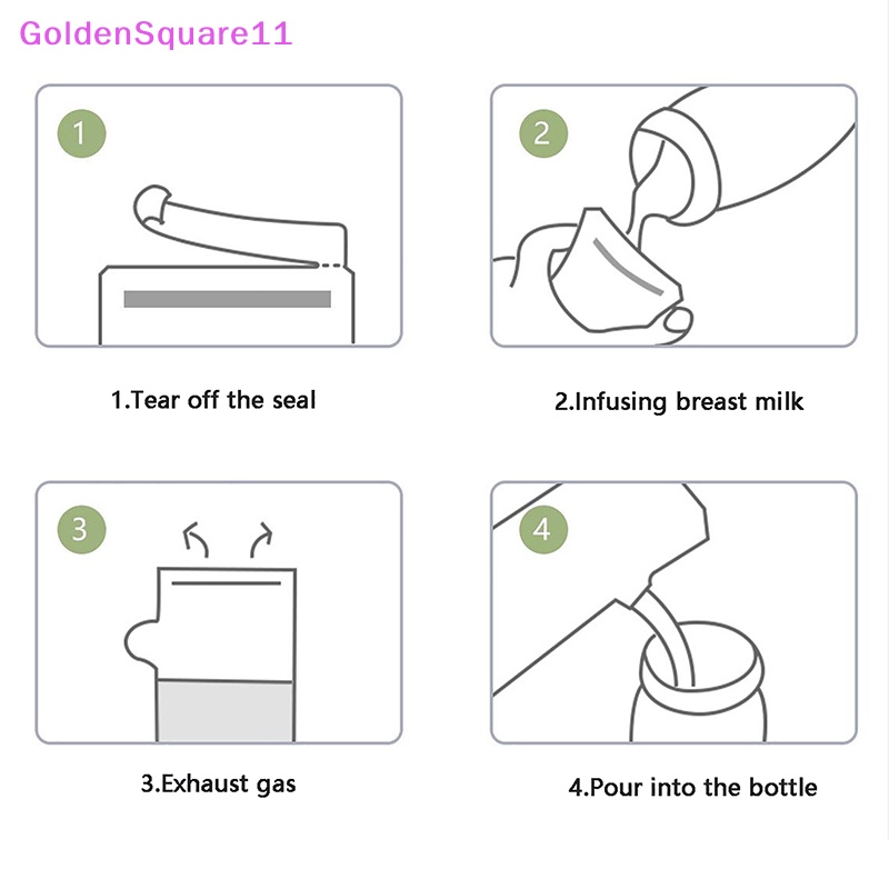 Set 30 Túi Đựng Sữa Mẹ Chống Rò Rỉ Tiện Dụng