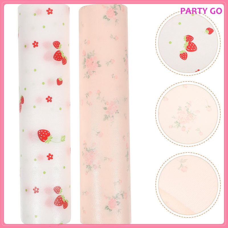 2 Cuộn Dây Lót Tủ Kính Tủ Chén Tiện Lợi