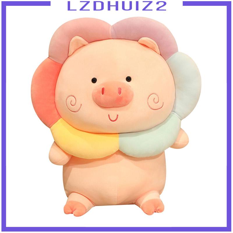 Chú Heo Nhồi Bông Màu Cầu Vồng Dễ Thương