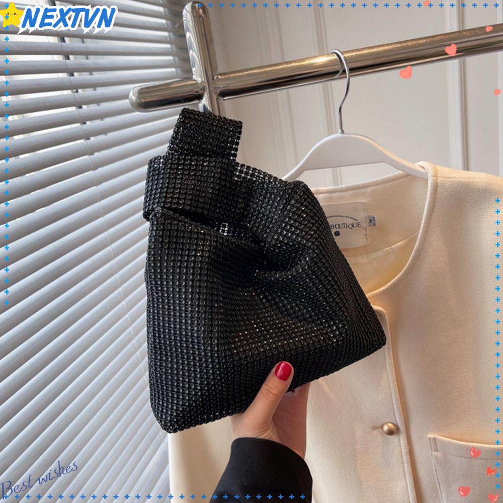 NEXTVN Túi Xách Nữ Đính Đá Lấp Lánh