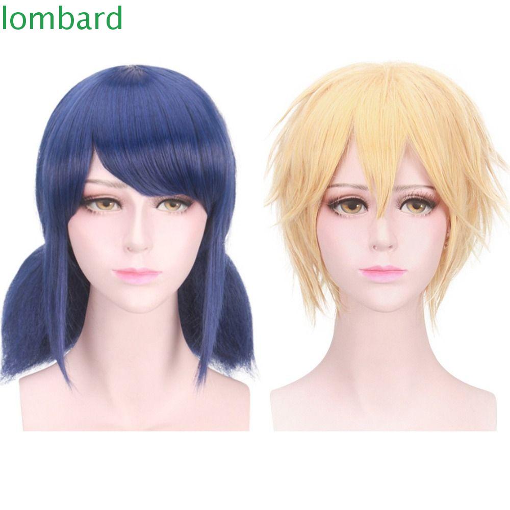 LOMBARD Tóc Giả Hóa Trang Nhân Vật Bọ Rùa Mềm Mại Không Đường May
