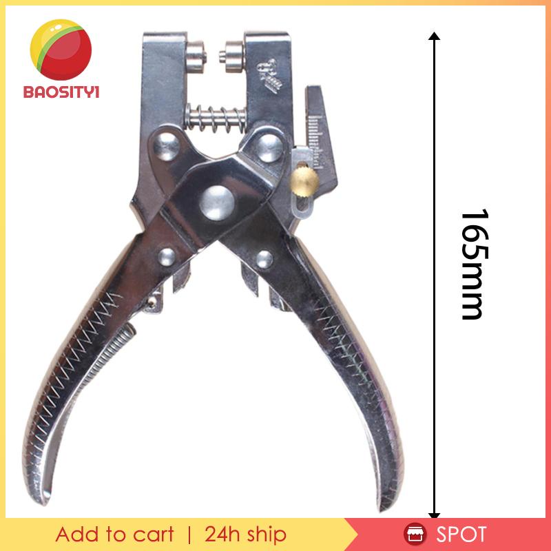 Kìm Bấm Lỗ Kèm 100 Vòng Đệm Bằng Kim Loại Cho Hành Lý PVC