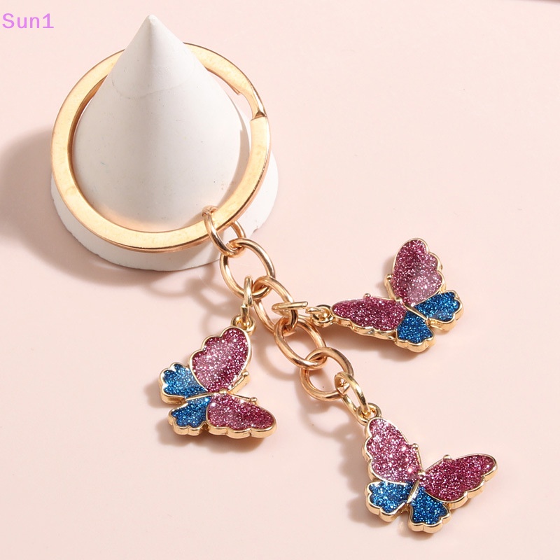 Sun1 > Móc Khóa Hình Bướm Dễ Thương Thời Trang Cho Nữ