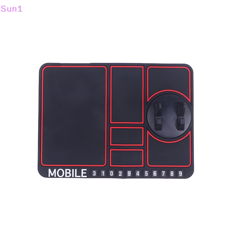 Sun1 > Giá Đỡ Điện Thoại / Bảng Điều Hướng Xoay 360 Độ Chống Trượt Sáng Tạo Và Thiết Thực Cho Xe Hơi