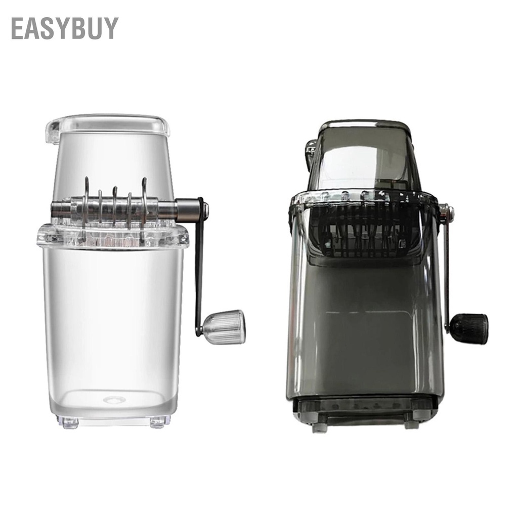 ▲ Máy Nghiền Đá Di Động 1.25L Tay Quay Tự Làm Bằng Xay Bào Cho Gia Đình Cắm Trại Ngoài Trời Sử Dụng