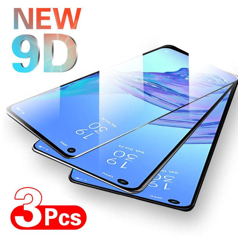 Set 3 Kính Cường Lực Bảo Vệ Màn Hình Cho OPPO A15 A12 A11x A11 A9 A8 A7x A7 A5 A1 ACE 2 A83 A76 A52 A36 A35 A31 A17k A17 A16k A16e