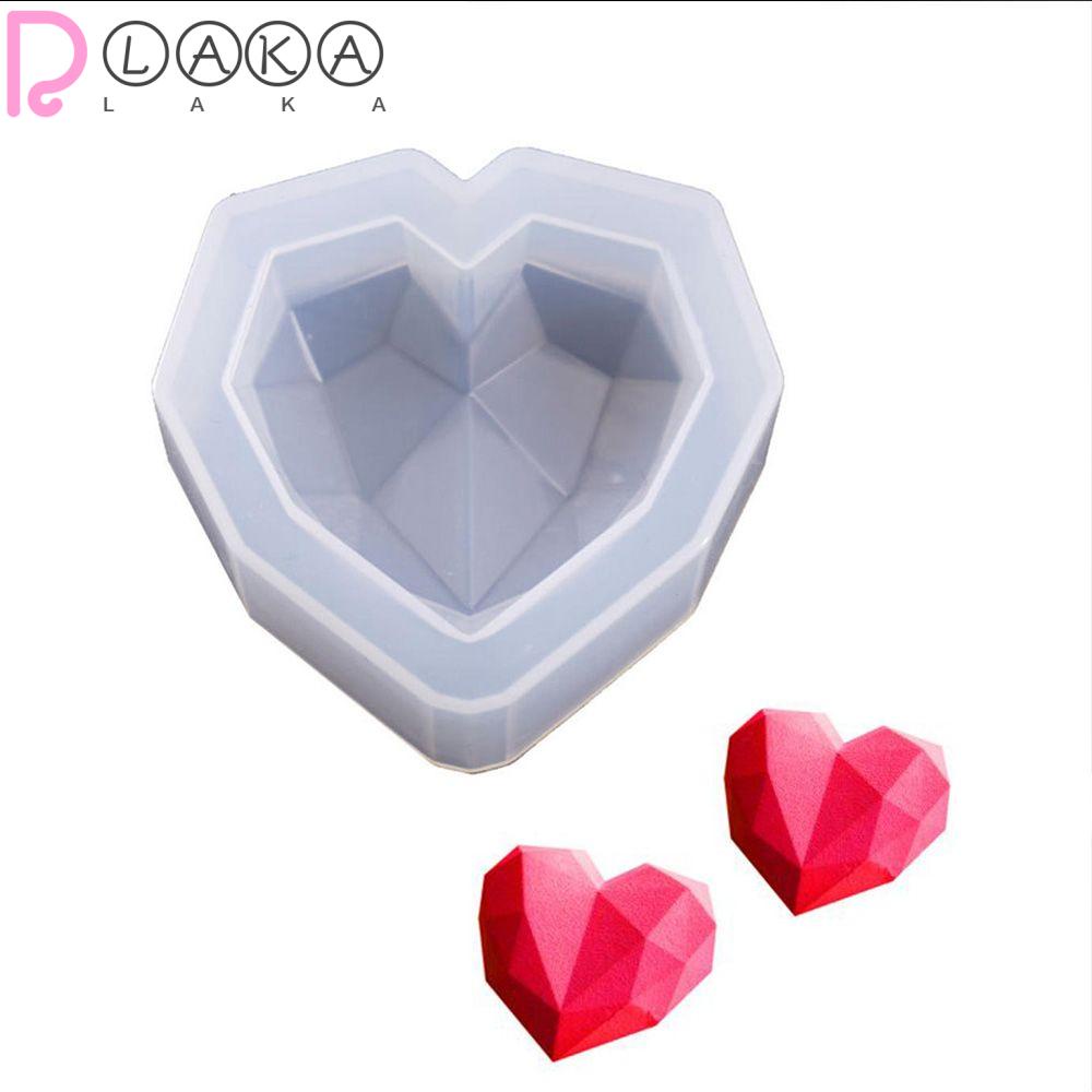 LAKAMIER Khuôn Silicone Làm Bánh Hình Pha Lê