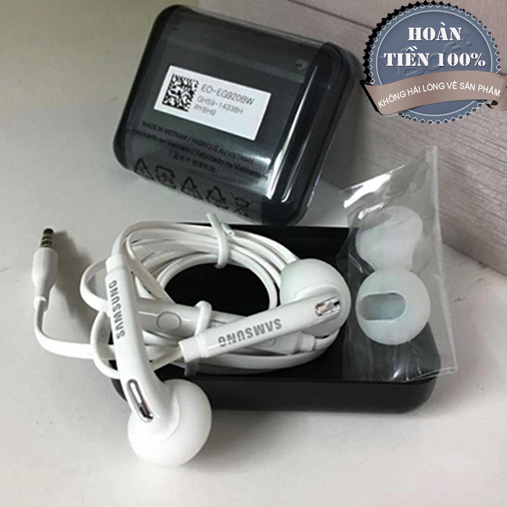 Tai nghe Samsung S7 3.5mm  Dùng cho SamsungS5/S6/S6Edge/S7Edge/NOTE4/NOTE5 .