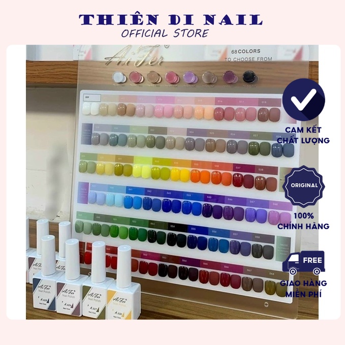 Set sơn 68 màu Aifer dành cho thợ nail chuyên nghiệp - set sơn hottrend 2023