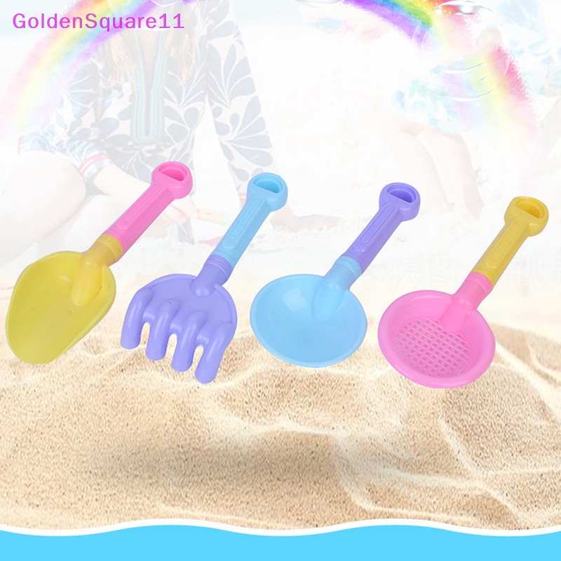 Bộ 4 Món Đồ Chơi Xúc Cát Bãi Biển Cho Bé