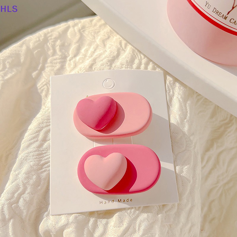 Kẹp Tóc Hình Hoa Đào Màu Hồng Thời Trang Hàn Quốc Cho Nữ