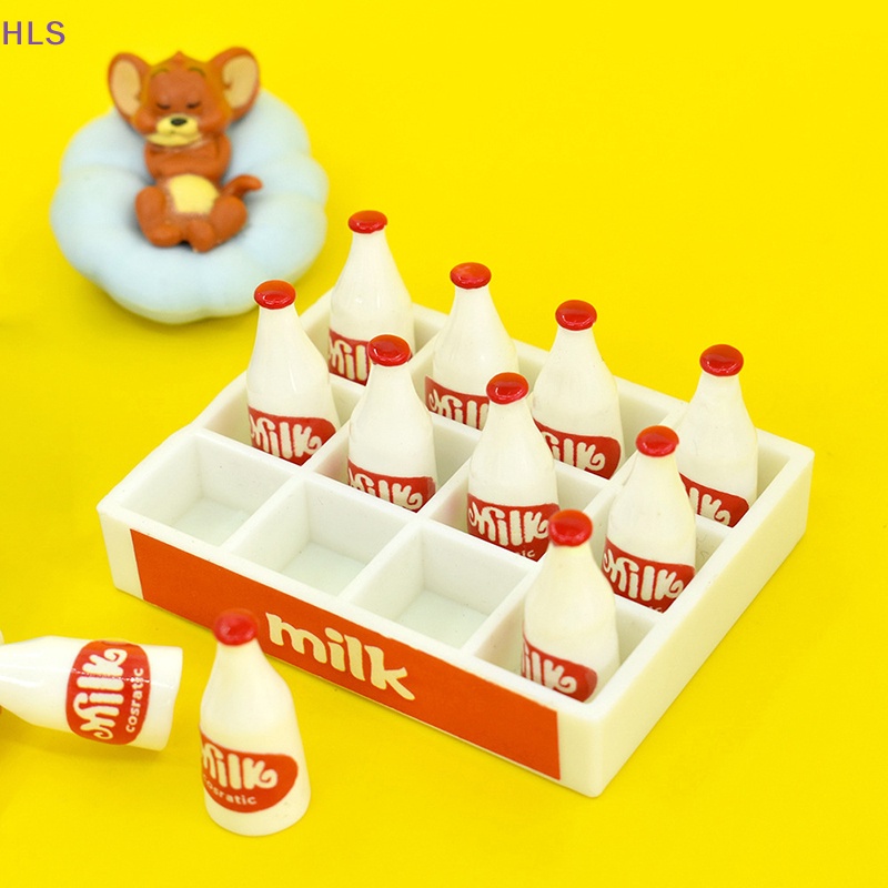 Bộ Mô Hình Chai Nước Ngọt / Soda Mini Dùng Trang Trí Nhà Búp Bê