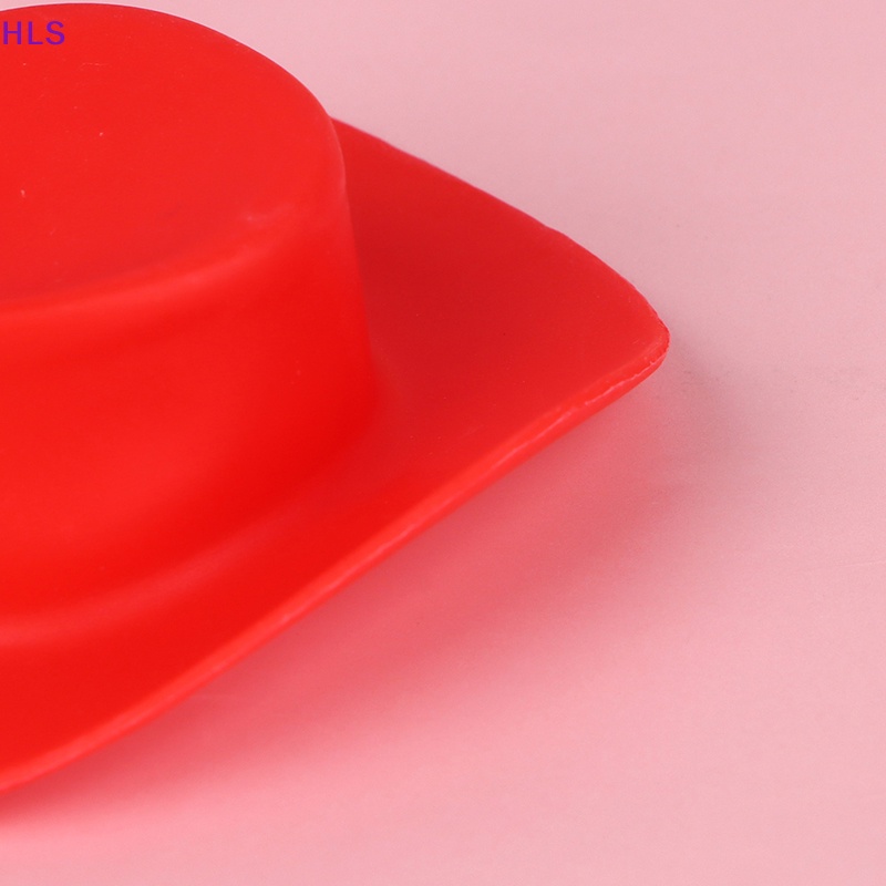 [HLS] Set 10 Mũ Cao Bồi Mini Bằng Nhựa Màu Tím Đỏ Thời Trang Sáng Tạo Và Thiết Thực Làm Quà Tặng Cho