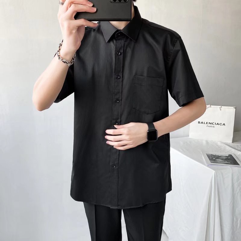 Áo Sơ Mi Nam Ngắn Tay Phong Cách Mới Dễ Phối Đồ