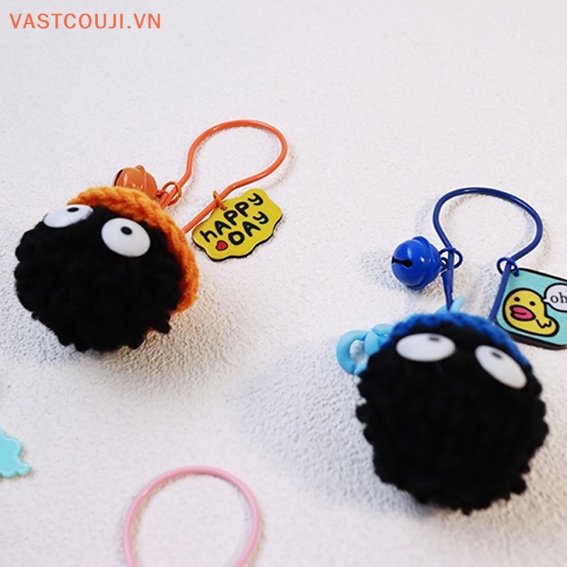 Móc Chìa Khóa Họa Tiết Hoạt Hình Spirited Away Totora Susuwatari Nhật Bản Cho Nữ
