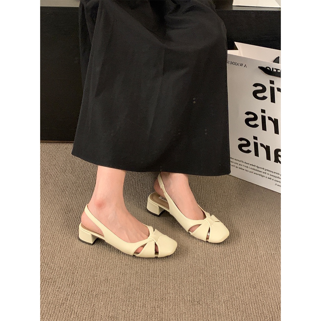 Giày Cao Gót Mũi Nhọn Thời Trang Mùa Hè Mới 2023 Dành Cho Nữ