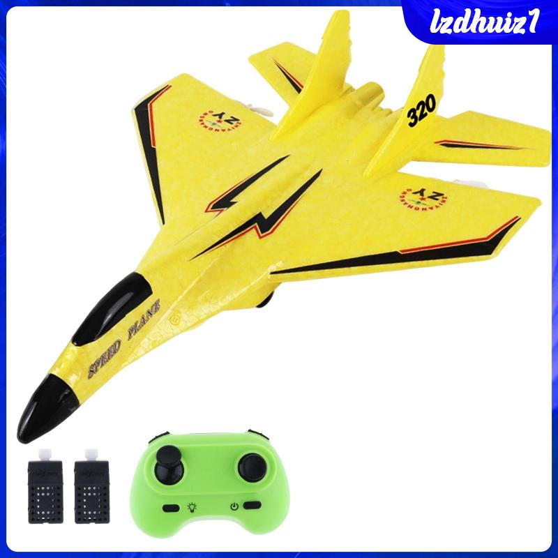 Máy Bay Xốp Đồ Chơi Điều Khiển Từ Xa 2 Kênh Có Đèn Dành Cho Người Mới Bắt Đầu