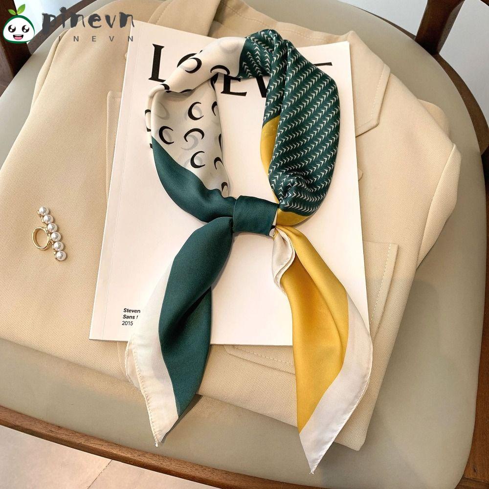 PINEVN Băng Đô Cài Tóc Bằng Lụa Đa Năng Thời Trang Cho Nữ