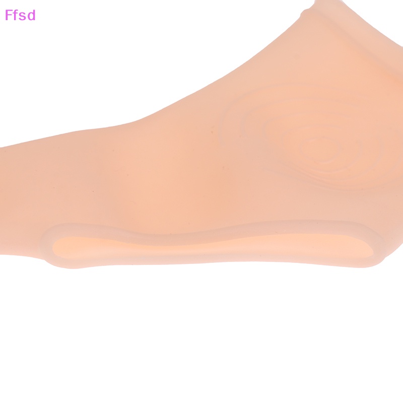 {Ffsd} Set 2 Đai Silicon Đeo Ngón Tay Chống Thấm Nước Hỗ Trợ Đốt Ngón Cái Màu Nude * Bán Chạy