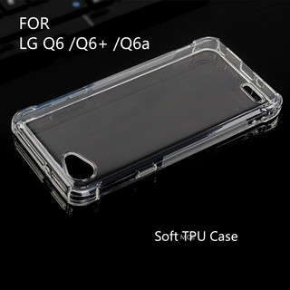 Ốp Lưng Trong Suốt Cho Điện Thoại LG Q6 Plus Alpha Q6 + Q6a