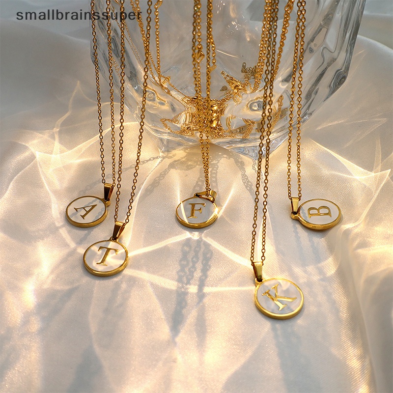 Vòng cổ Mặt Hình Chữ Cái Từ A-Z Tráng Men Thời Trang Cho Nam Và Nữ