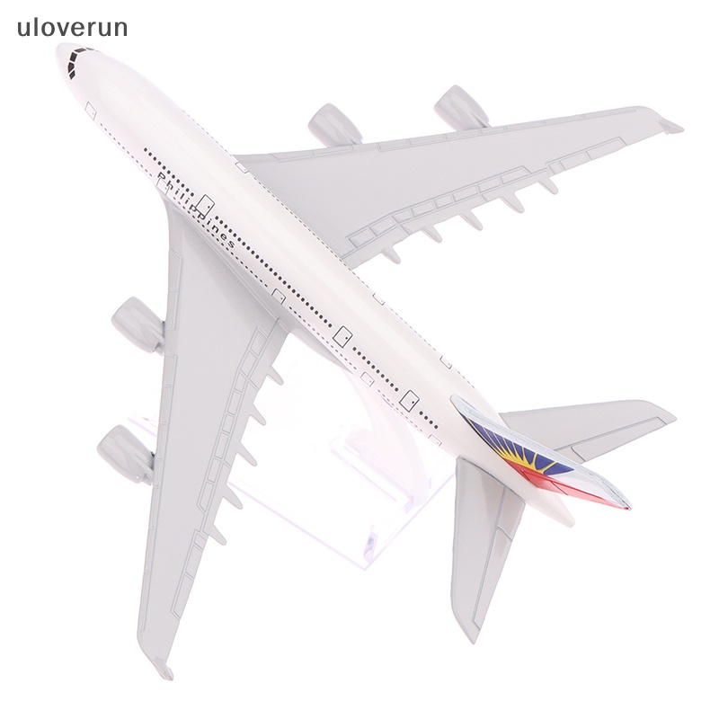 Mô Hình Máy Bay uloverun 16 / 20cm 1: 400 A380 Philippines