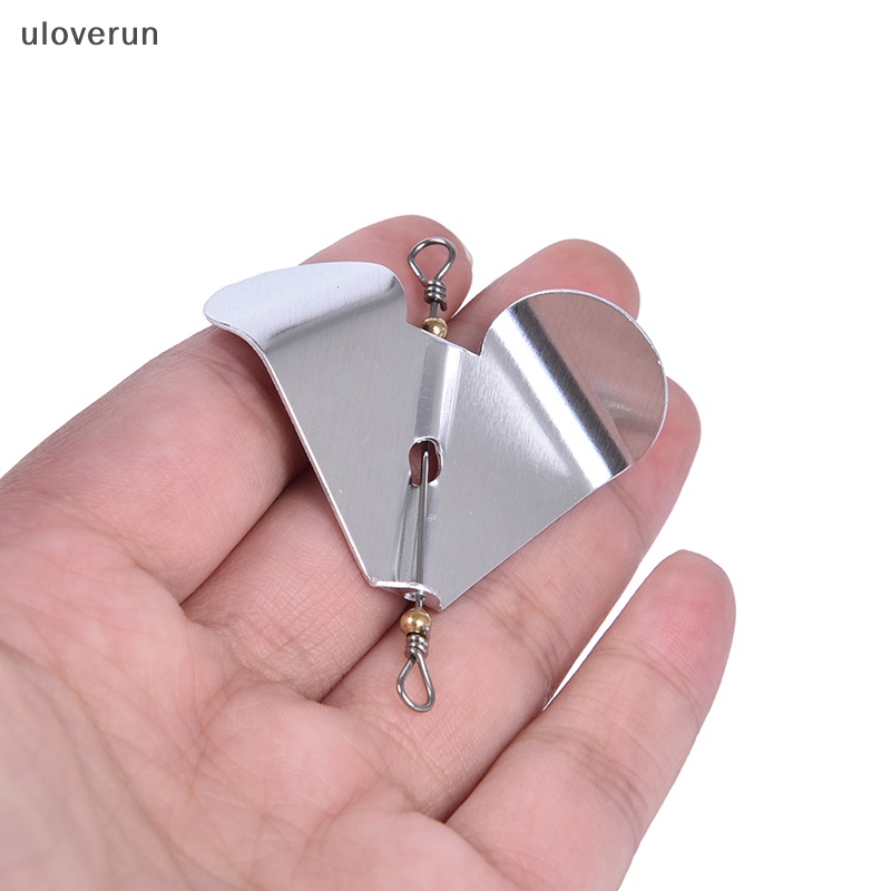 Uloverun Set 5 Mồi Câu Cá Bằng Kim Loại Lưỡi Rotag