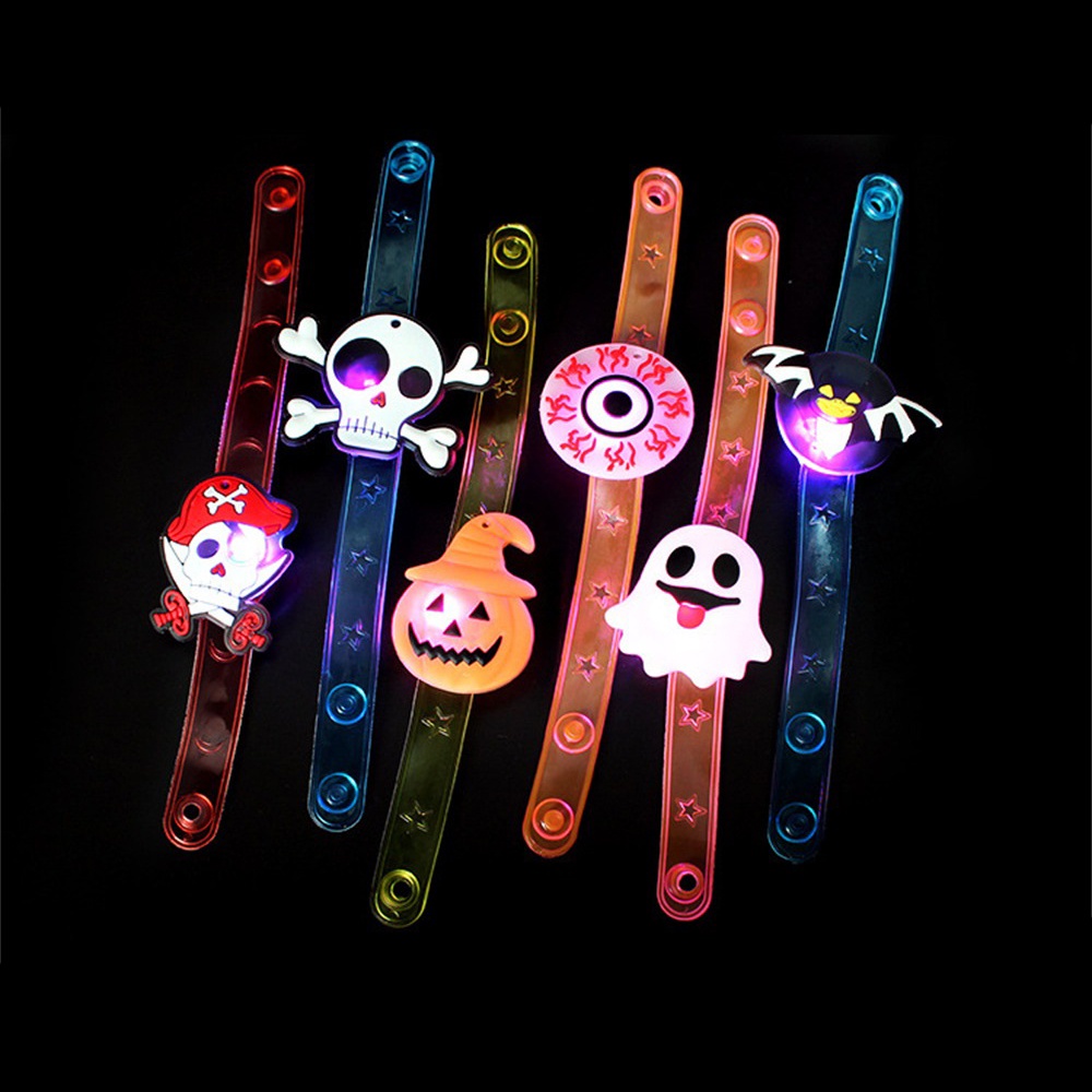Đồng Hồ Đeo Tay Có Đèn led Phát Sáng An Toàn Vui Nhộn Cho Bé Hóa Trang halloween