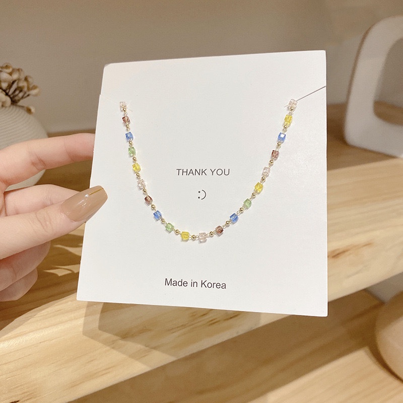 Vòng Cổ Choker Nhiều Màu Độc Đáo Thời Trang Cho Nữ